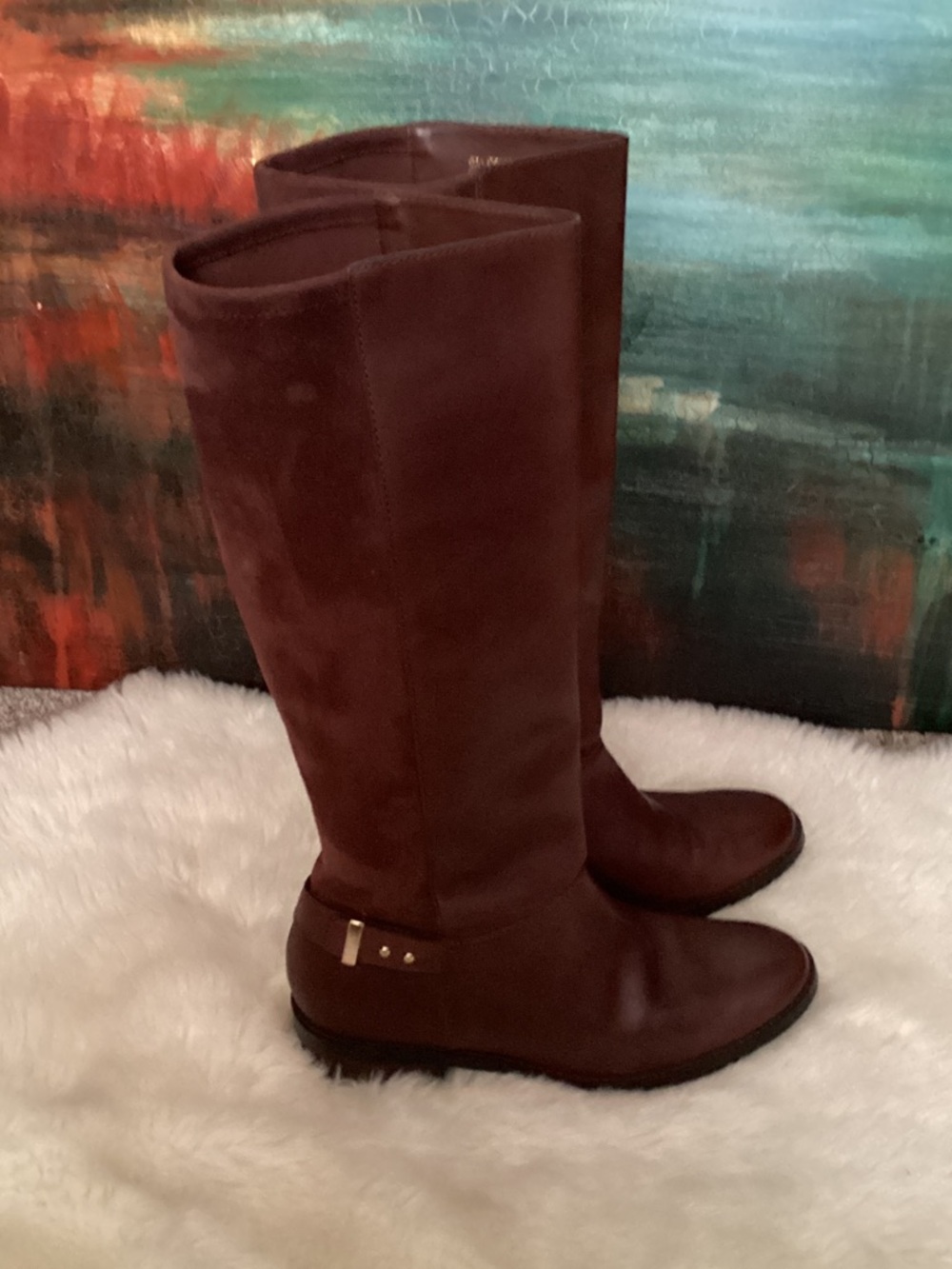 Cole Haan Tall Over-the-Knee Boots - Dark Brown